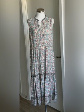Ulla Johnson sleeveless midi dress size 10
